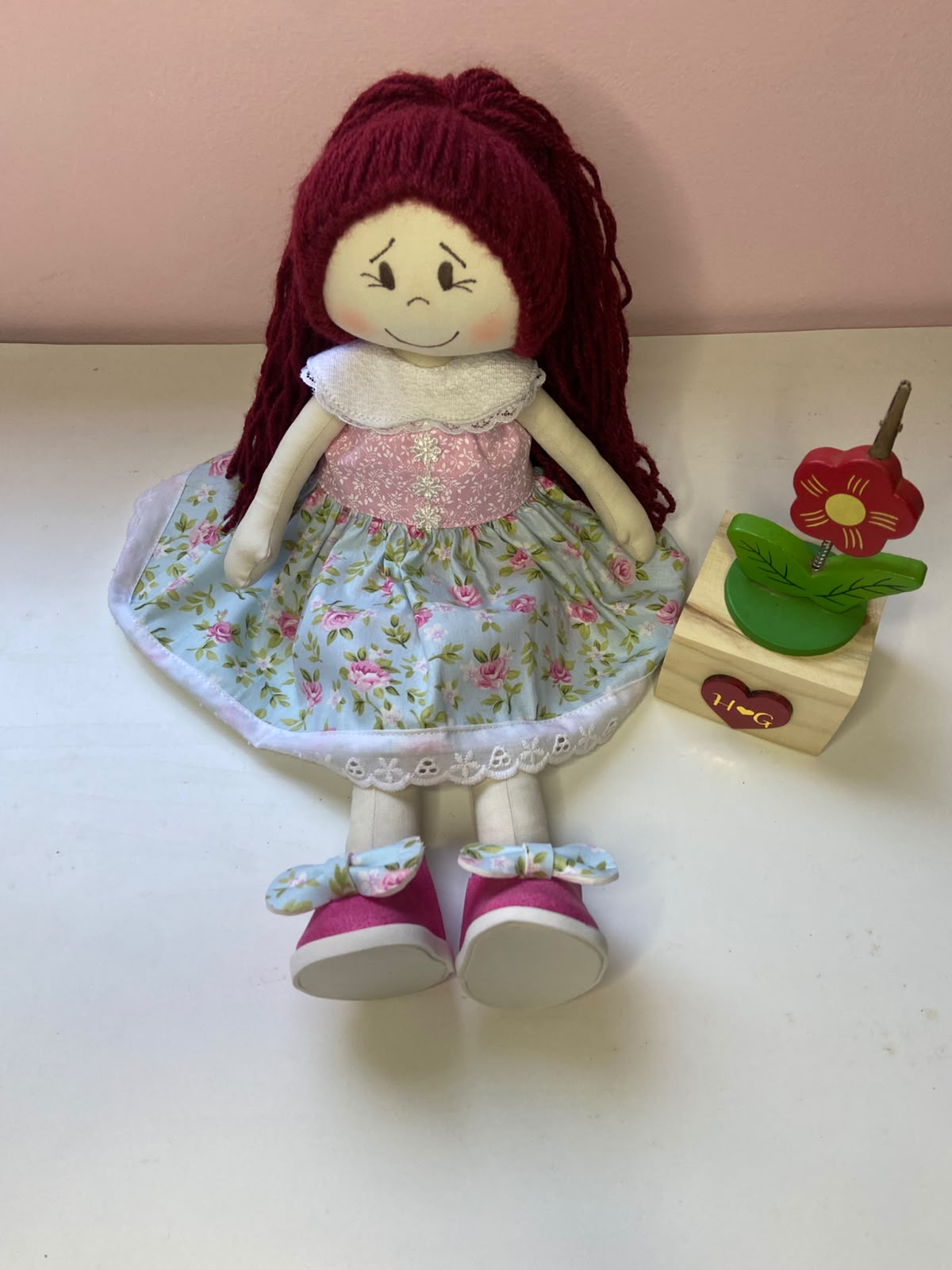 Boneca feita por Isaura